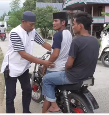 Polisi Bubarkan Balap Liar Jelang Buka Puasa di Polman Sulbar